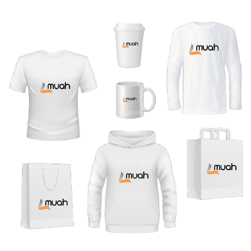 muah branding items